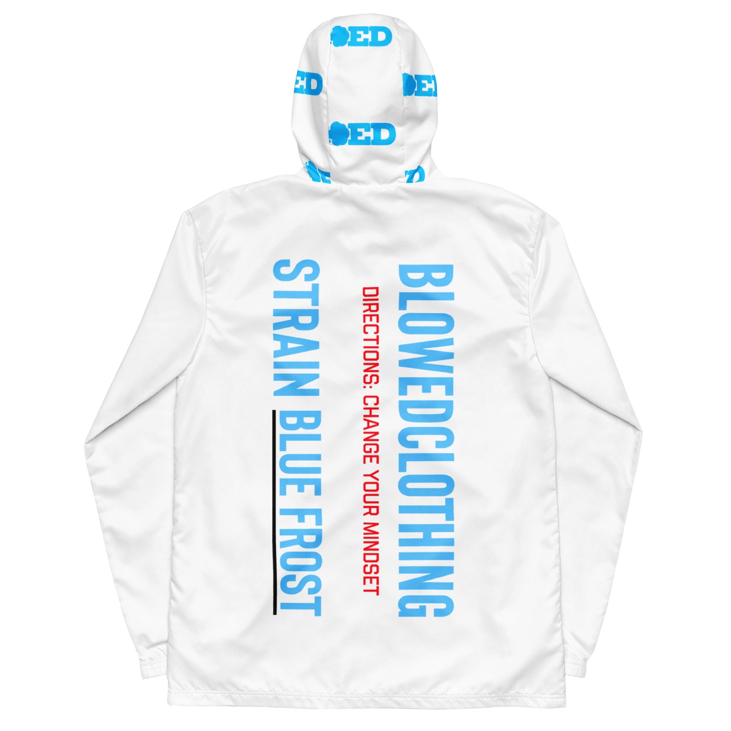 Choose Your Strain Windbreaker - Blue Frost