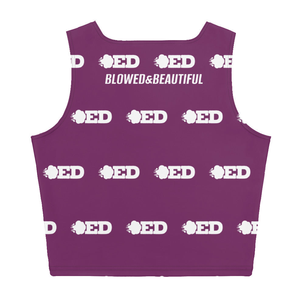 Extra Blowed & Beautiful U Neck Crop Top - 3 Color Options