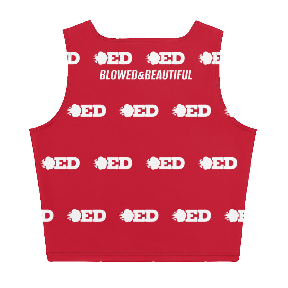 Extra Blowed & Beautiful U Neck Crop Top - 3 Color Options