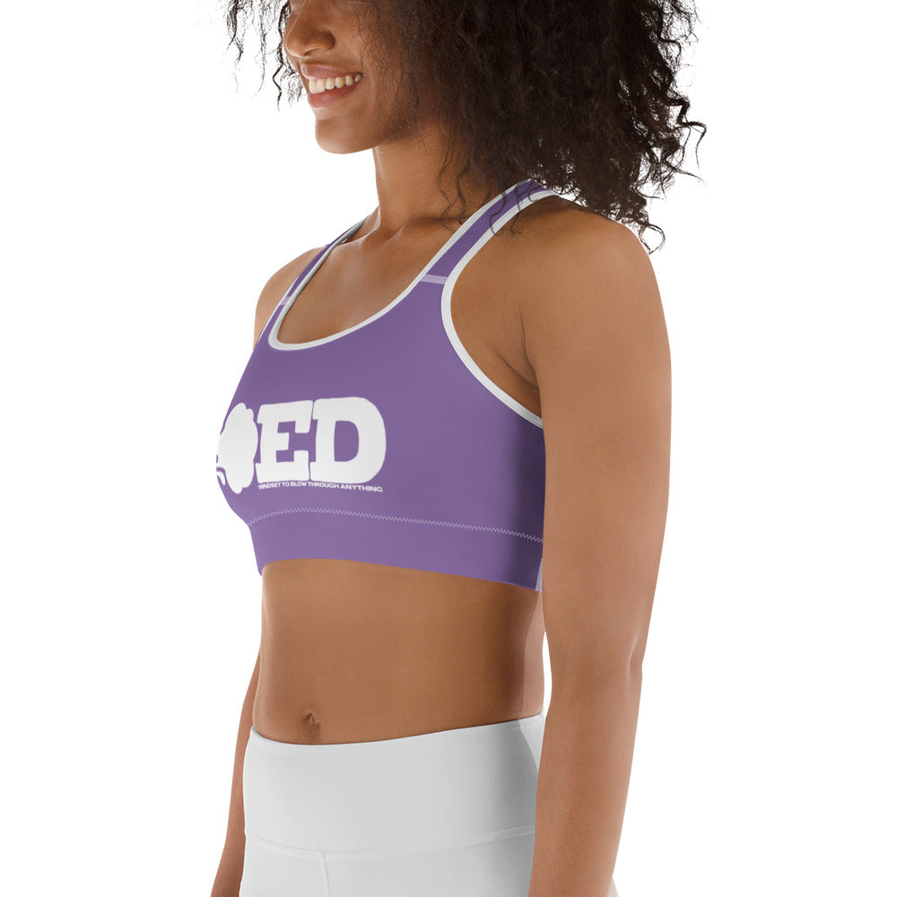 Classic Blowed Padded Sports Bra - 2 Color Options