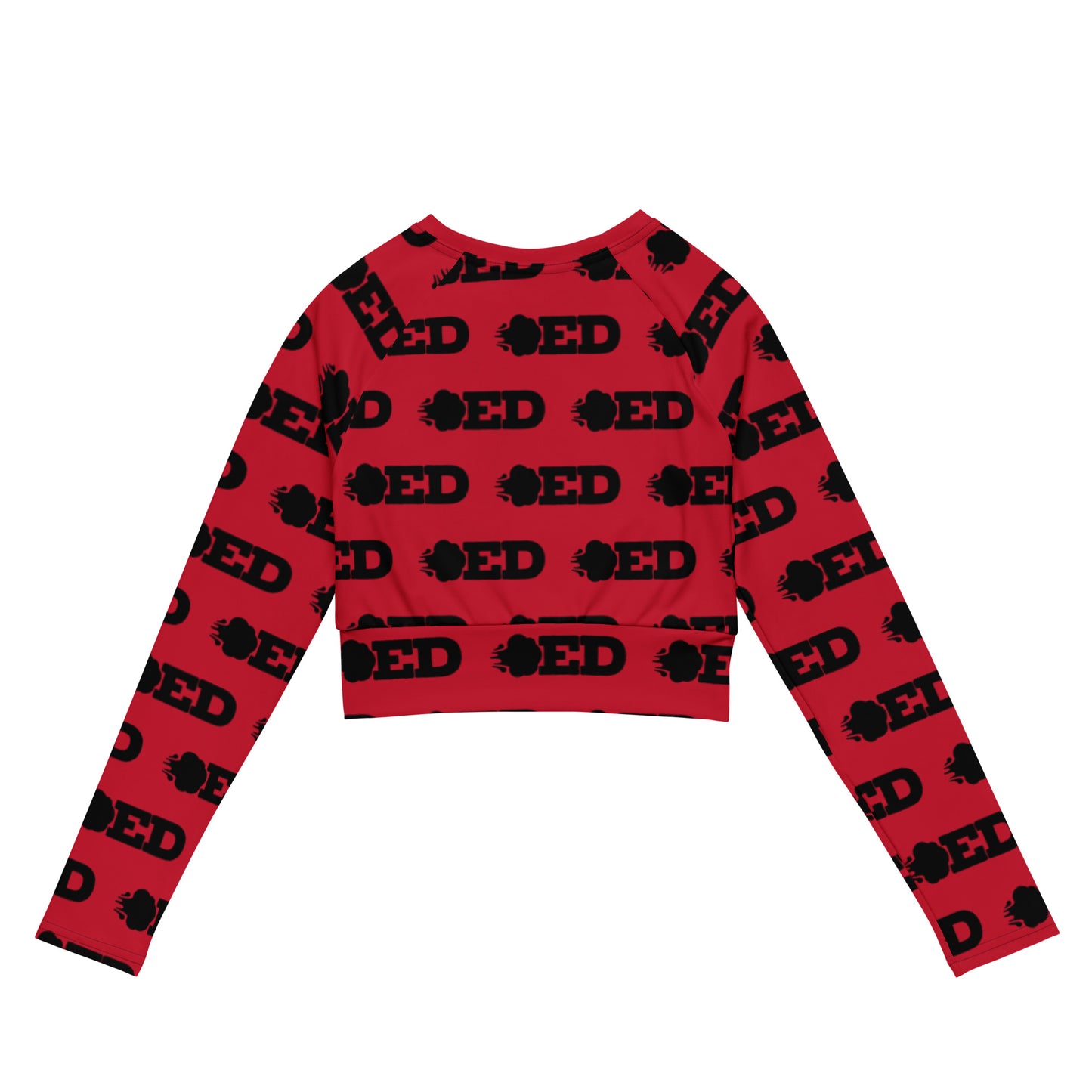 Blowed & Beautiful Long-Sleeve Crop Top - Multiple Color Options