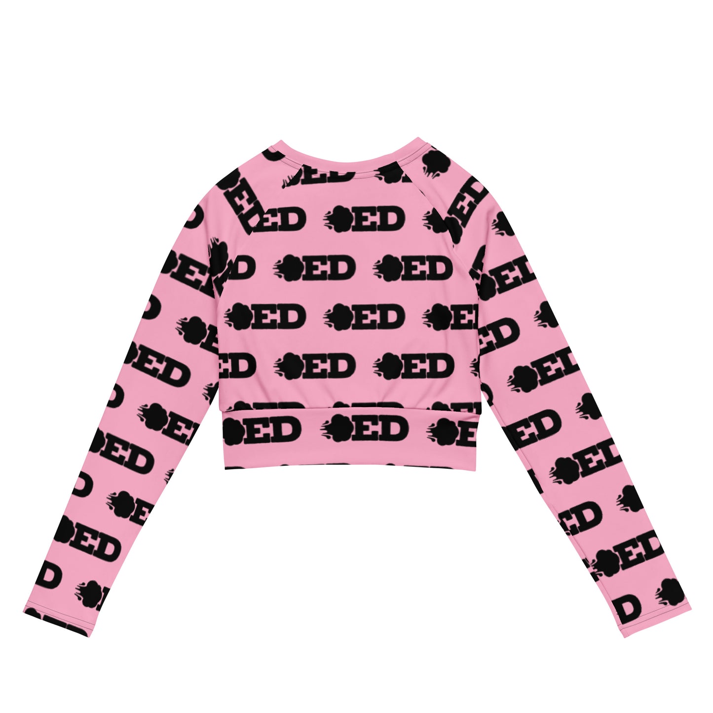 Blowed & Beautiful Long-Sleeve Crop Top - Multiple Color Options