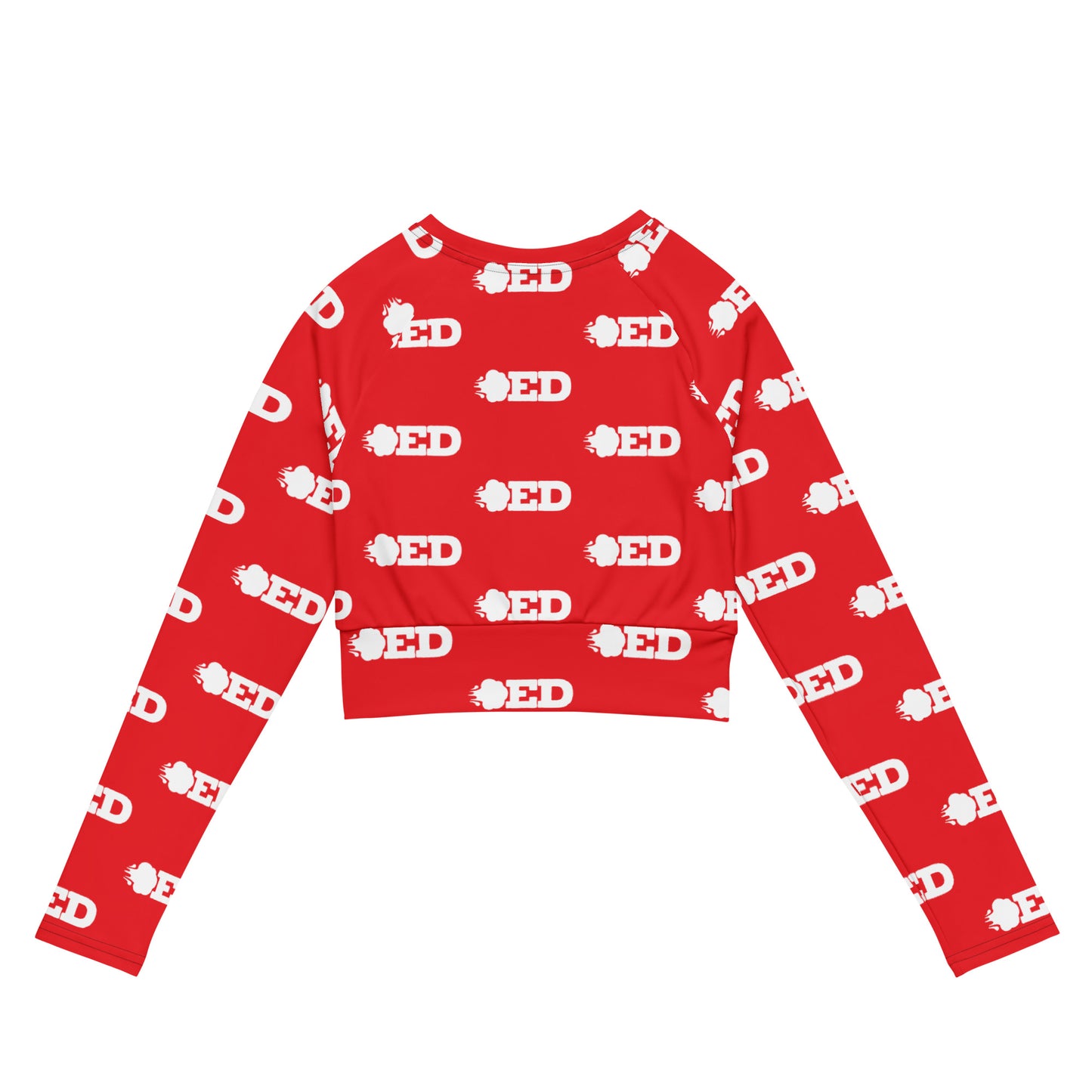 Blowed & Beautiful Long-Sleeve Crop Top - Multiple Color Options