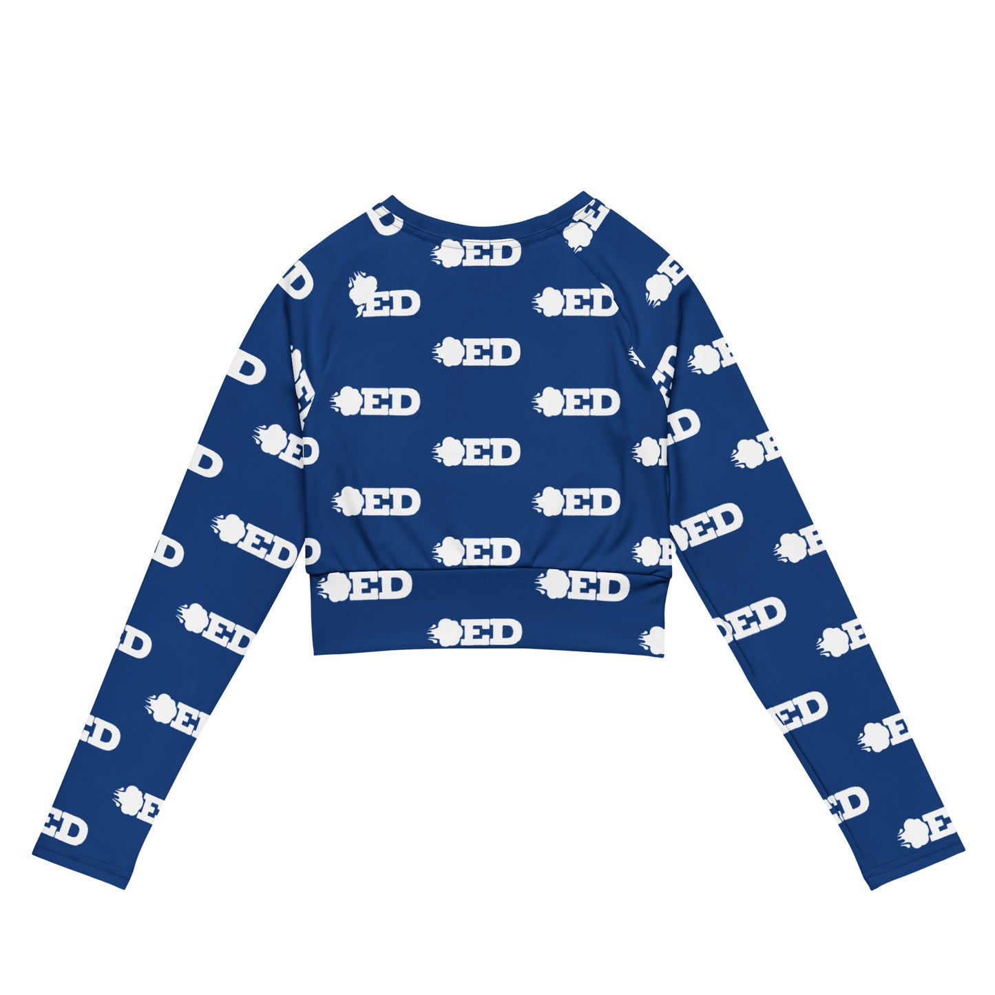 Blowed & Beautiful Long-Sleeve Crop Top - Multiple Color Options