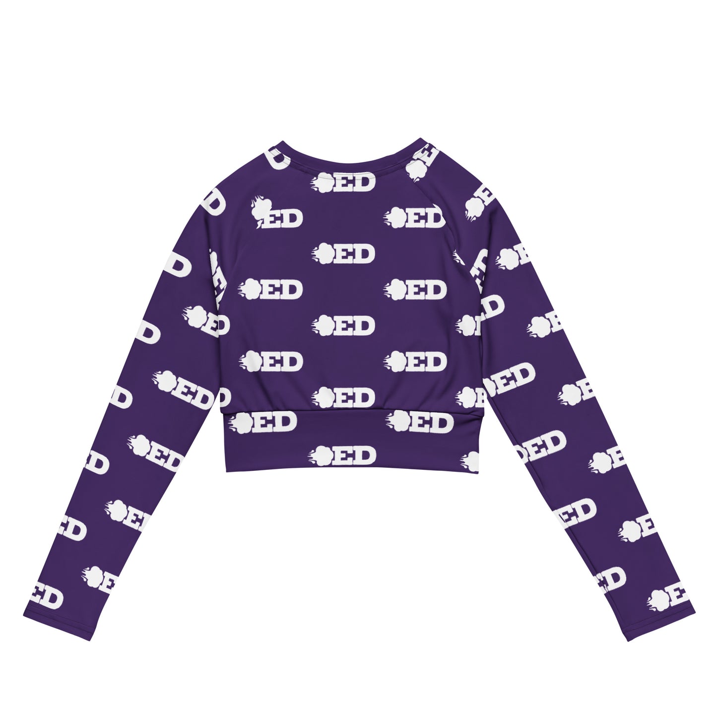 Blowed & Beautiful Long-Sleeve Crop Top - Multiple Color Options