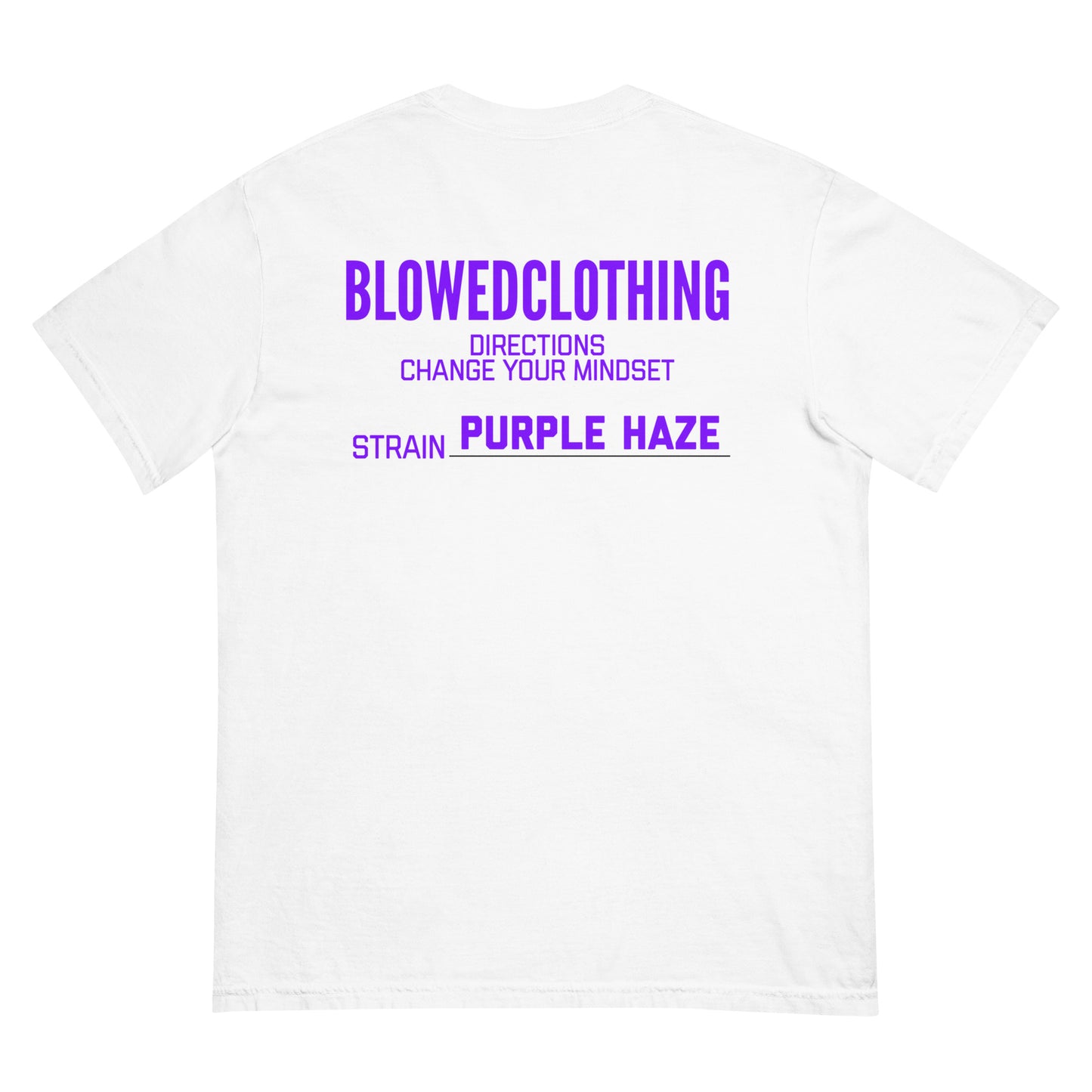 Choose Your Strain Heavyweight T-shirt - Purple Haze