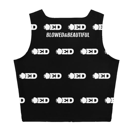 Extra Blowed & Beautiful U Neck Crop Top - 3 Color Options