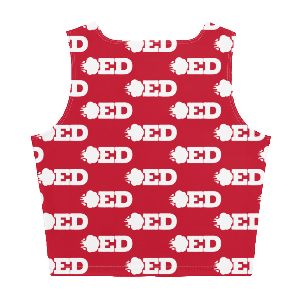 Extra Blowed U Neck Crop Top -  Multiple Color Options