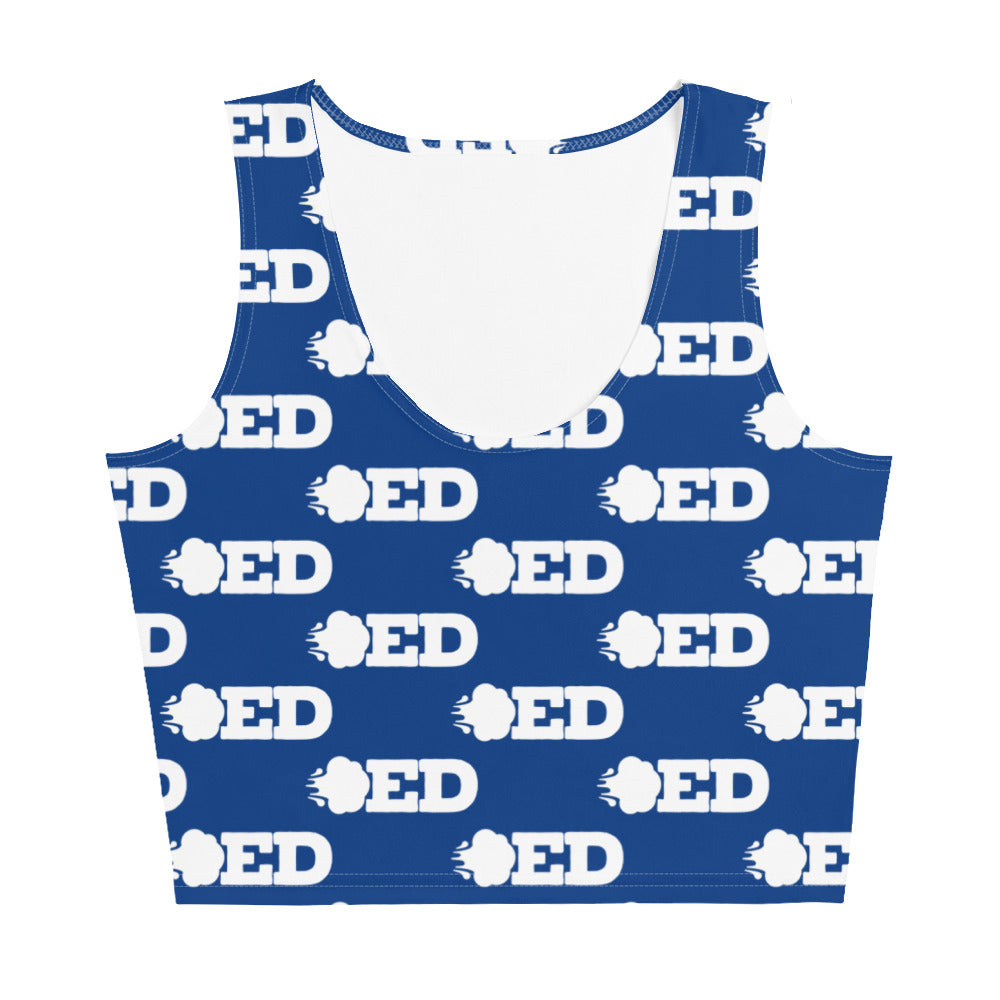 Extra Blowed U Neck Crop Top -  Multiple Color Options