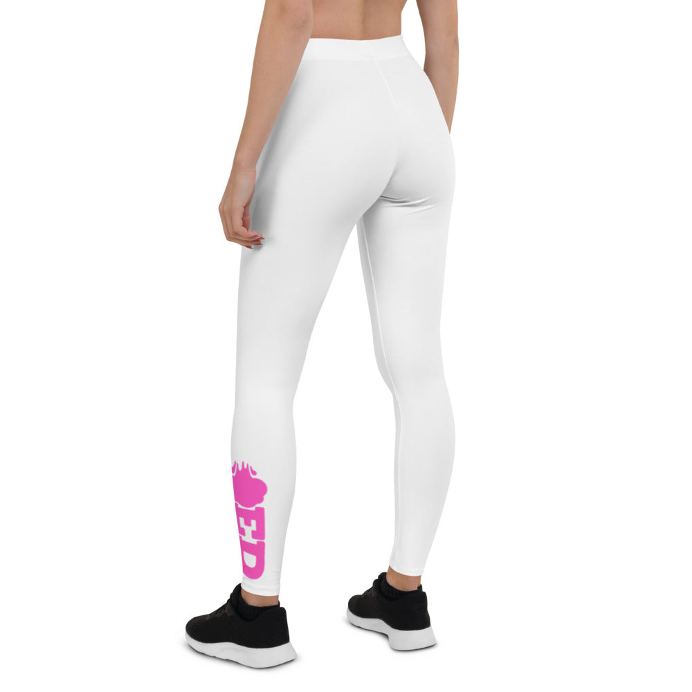 Women's Leggings - White