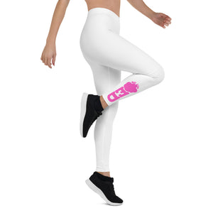 Women's Leggings - White