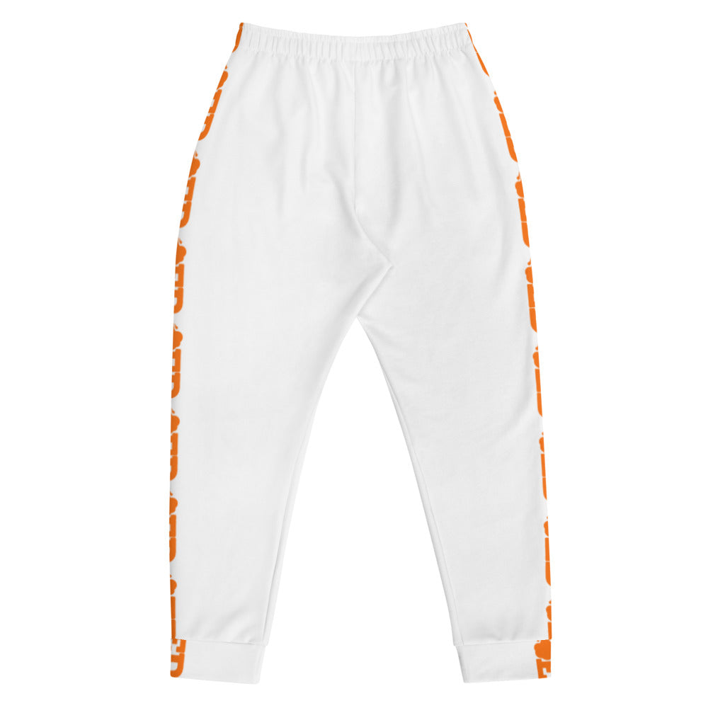 Blowed Men's Joggers - White/Orange