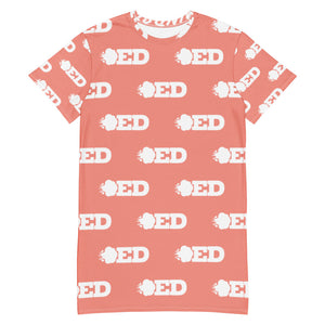 T-shirt dress - Peachy