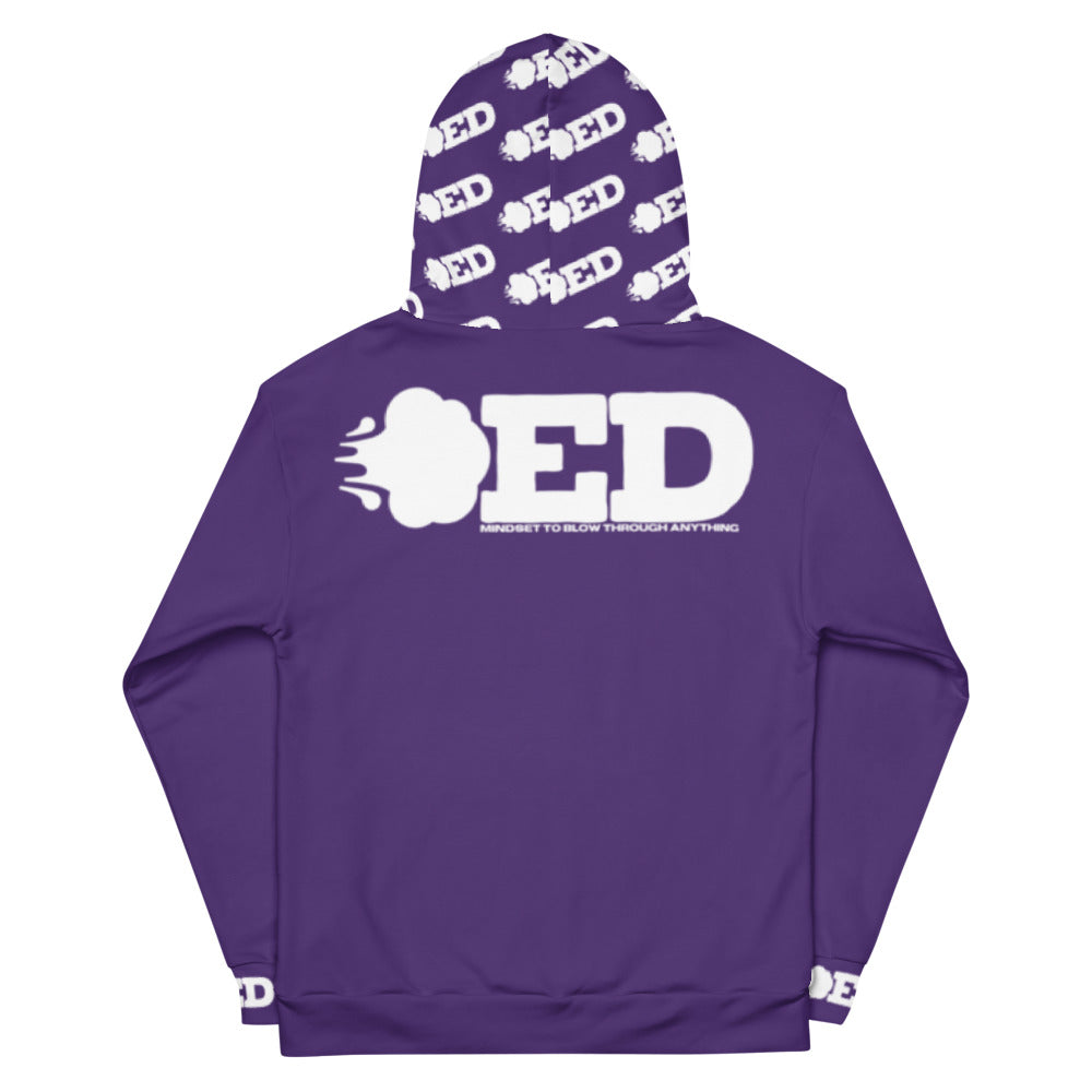 Grape Blowed Head Hoodie