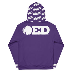 Grape Blowed Head Hoodie