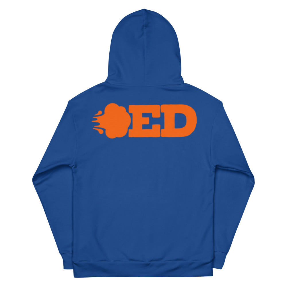 Blowed Mindset Hoodie - Blue & Orange