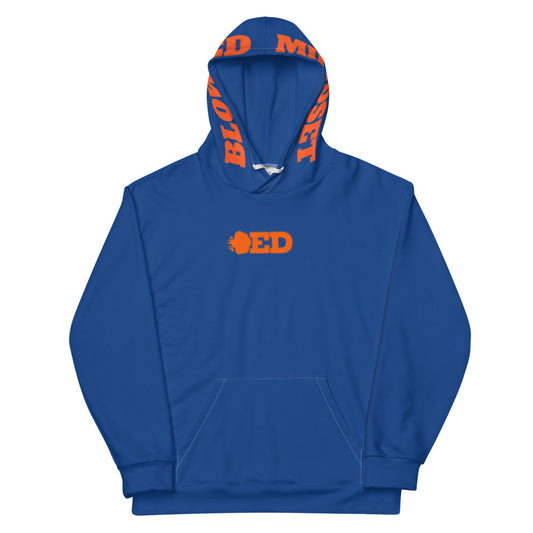 Blowed Mindset Hoodie - Blue & Orange